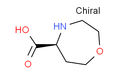 CAS No. 2165429-68-3, (5S)-1,4-oxazepane-5-carboxylic acid