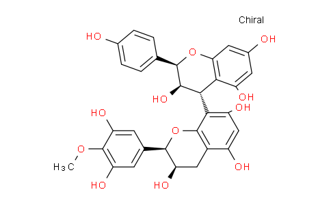CAS No. 18206-61-6, (2R,2'R,3R,3'R,4R)-2'-(3,5-Dihydroxy-4-methoxyphenyl)-2-(4-hydroxyphenyl)-[4,8'-bichroman]-3,3',5,5',7,7'-hexaol