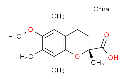 CAS No. 139658-04-1, (R)-6-Methoxy-2,5,7,8-tetramethylchroman-2-carboxylic acid