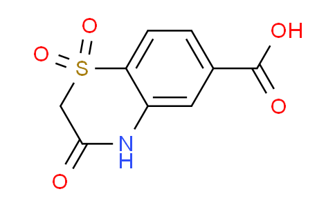 DY770787 | 656819-53-3 | 3-oxo-3,4-dihydro-2H-benzo[b][1,4]thiazine-6-carboxylic acid 1,1-dioxide