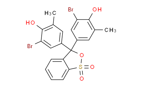 CAS No. 115-40-2, 3,3-Bis(3-bromo-4-hydroxy-5-methylphenyl)-3H-benzo[c][1,2]oxathiole 1,1-dioxide