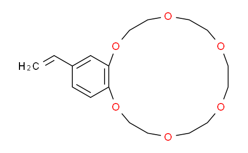 CAS No. 39557-71-6, 18-vinyl-2,3,5,6,8,9,11,12,14,15-decahydrobenzo[b][1,4,7,10,13,16]hexaoxacyclooctadecine