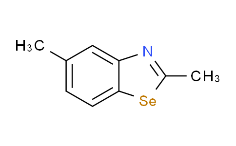 CAS No. 2818-89-5, 2,5-dimethylbenzo[d][1,3]selenazole