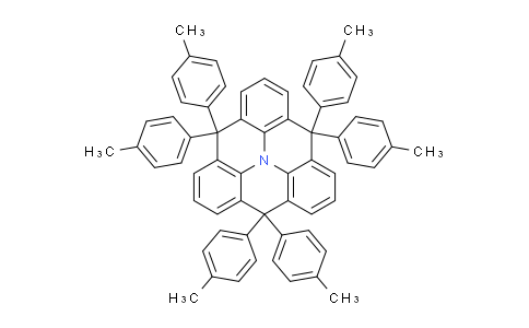 DY770798 | 1131007-94-7 | 4,4,8,8,12,12-hexa-p-tolyl-8,12-dihydro-4H-benzo[9,1]quinolizino[3,4,5,6,7-defg]acridine