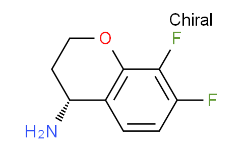 CAS No. 1213550-52-7, (R)-7,8-difluorochroman-4-amine