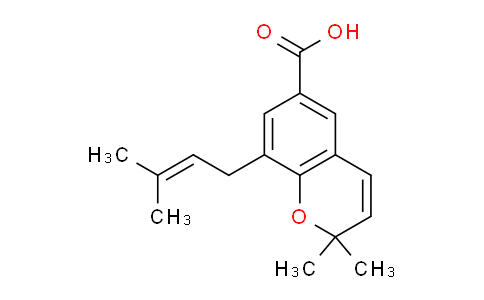 CAS No. 151731-50-9, 2,2-Dimethyl-8-Prenylchromene 6-Carboxylic Acid