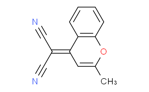 CAS No. 15058-15-8, 2-(2-Methyl-4H-chromen-4-ylidene)malononitrile