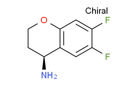 CAS No. 1213126-25-0, (S)-6,7-Difluorochroman-4-amine