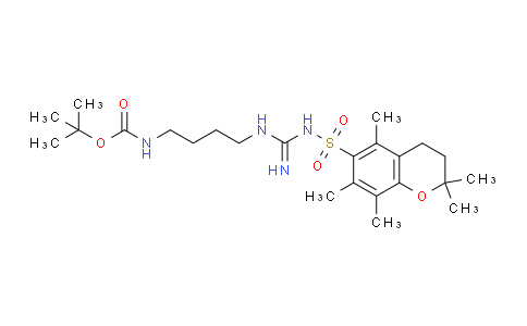 CAS No. 1352925-66-6, tert-Butyl (4-(3-((2,2,5,7,8-pentamethylchroman-6-yl)sulfonyl)guanidino)butyl)carbamate