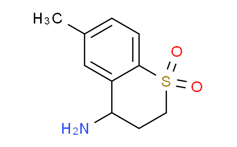 CAS No. 1037148-88-1, 4-Amino-6-methylthiochroman 1,1-dioxide