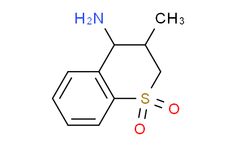 CAS No. 1153826-72-2, 4-Amino-3-methylthiochroman 1,1-dioxide