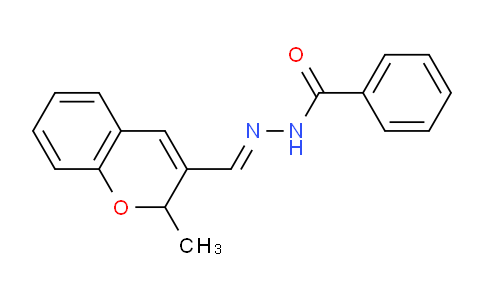 CAS No. 372495-07-3, N'-((2-Methyl-2H-chromen-3-yl)methylene)benzohydrazide