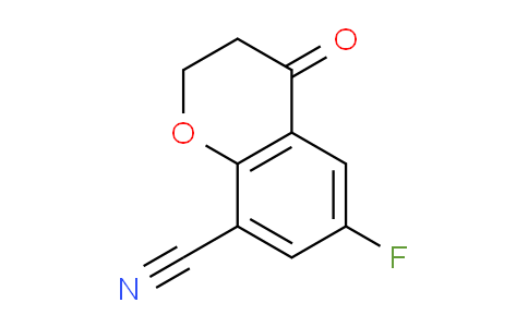 CAS No. 1260018-13-0, 6-Fluoro-4-oxochroman-8-carbonitrile
