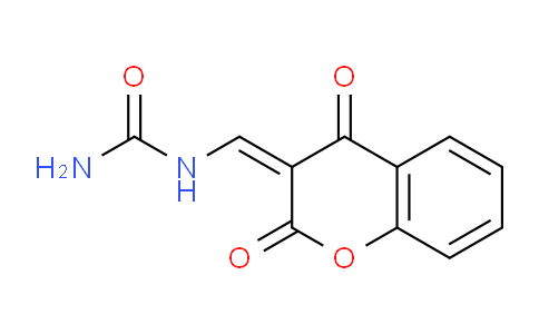 CAS No. 73754-71-9, 1-((2,4-Dioxochroman-3-ylidene)methyl)urea