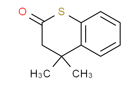CAS No. 91587-25-6, 4,4-Dimethylthiochroman-2-one