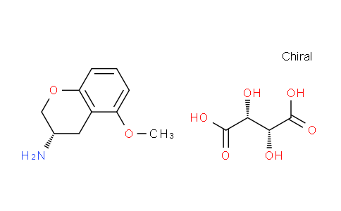 CAS No. 117422-51-2, (S)-5-Methoxychroman-3-amine (2R,3R)-2,3-dihydroxysuccinate