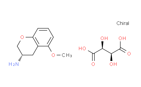 CAS No. 1369501-60-9, (S)-5-Methoxychroman-3-amine (2S,3S)-2,3-dihydroxysuccinate