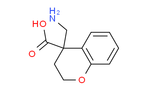 CAS No. 1537058-37-9, 4-(Aminomethyl)chroman-4-carboxylic acid