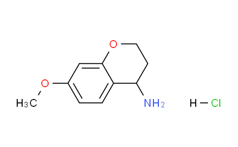 CAS No. 28403-23-8, 7-Methoxychroman-4-amine hydrochloride