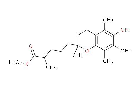 CAS No. 7047-69-0, Methyl 5-(6-hydroxy-2,5,7,8-tetramethylchroman-2-yl)-2-methylpentanoate