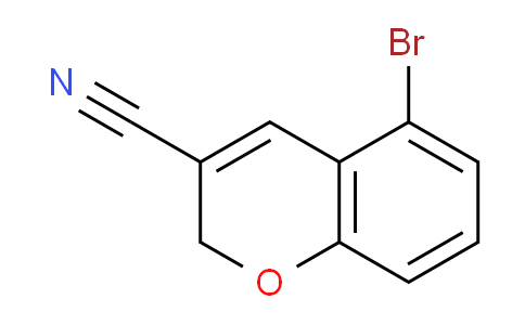 CAS No. 885270-69-9, 5-Bromo-2H-chromene-3-carbonitrile