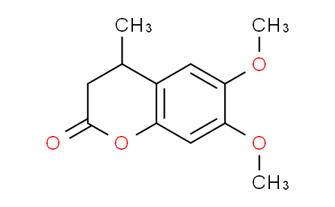 CAS No. 104665-63-6, 6,7-Dimethoxy-4-methylchroman-2-one