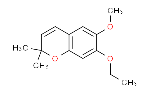 CAS No. 65383-73-5, 7-Ethoxy-6-methoxy-2,2-dimethyl-2H-chromene