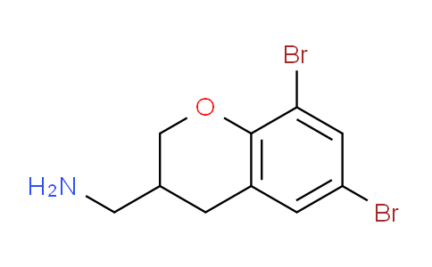 CAS No. 885271-59-0, (6,8-Dibromochroman-3-yl)methanamine