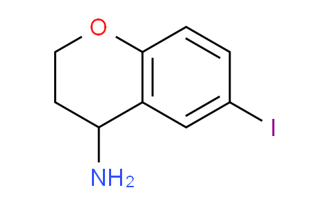 CAS No. 676133-39-4, 6-Iodochroman-4-amine