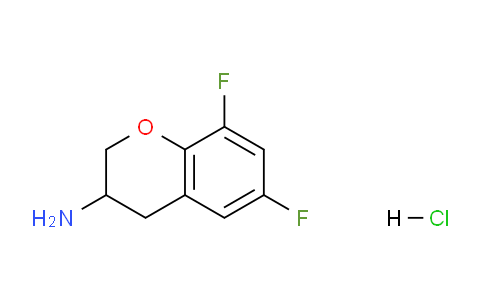CAS No. 677773-53-4, 6,8-Difluorochroman-3-amine hydrochloride
