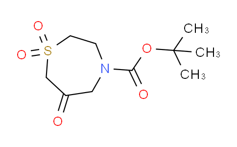 CAS No. 140217-84-1, tert-Butyl 6-oxo-1,4-thiazepane-4-carboxylate 1,1-dioxide