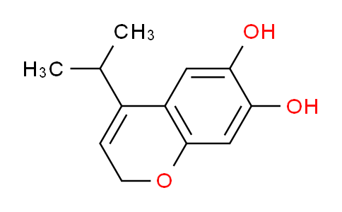 CAS No. 374695-14-4, 4-Isopropyl-2H-chromene-6,7-diol