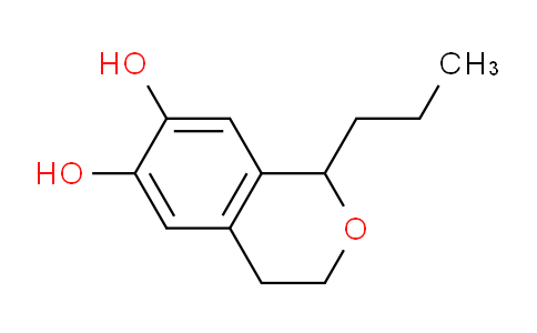 CAS No. 385445-07-8, 1-Propylisochroman-6,7-diol
