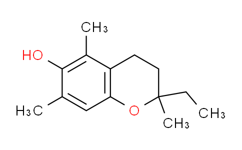 CAS No. 642476-58-2, 2-Ethyl-2,5,7-trimethylchroman-6-ol