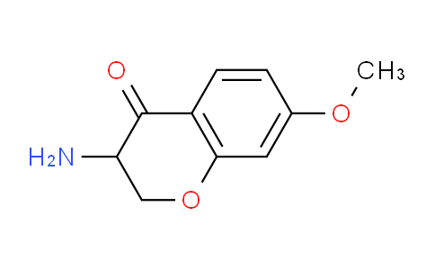 CAS No. 732924-51-5, 3-Amino-7-methoxychroman-4-one