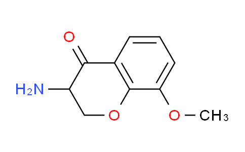 CAS No. 763863-53-2, 3-Amino-8-methoxychroman-4-one