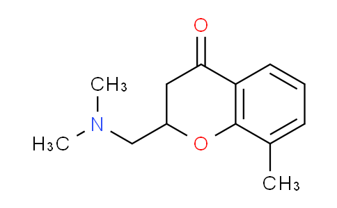 CAS No. 802573-98-4, 2-((Dimethylamino)methyl)-8-methylchroman-4-one