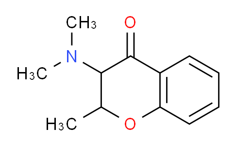 CAS No. 802869-44-9, 3-(Dimethylamino)-2-methylchroman-4-one