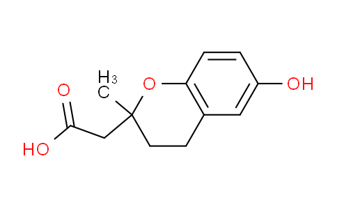 CAS No. 802915-03-3, 2-(6-Hydroxy-2-methylchroman-2-yl)acetic acid