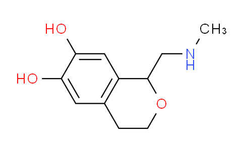 CAS No. 83694-59-1, 1-((Methylamino)methyl)isochroman-6,7-diol