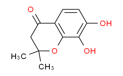 CAS No. 83923-88-0, 7,8-Dihydroxy-2,2-dimethylchroman-4-one