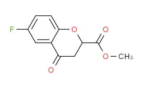 CAS No. 134102-10-6, Methyl 6-fluoro-4-oxochroman-2-carboxylate