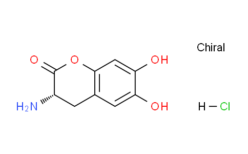 CAS No. 30033-29-5, (S)-3-Amino-6,7-dihydroxychroman-2-one hydrochloride
