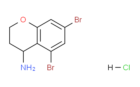 CAS No. 1359705-24-0, 5,7-Dibromochroman-4-amine hydrochloride