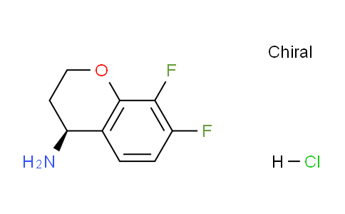 CAS No. 1956435-34-9, (S)-7,8-Difluorochroman-4-amine hydrochloride
