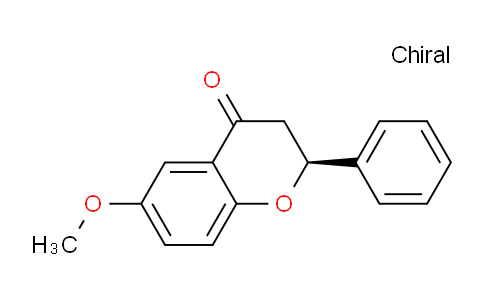 CAS No. 84963-03-1, (S)-6-Methoxy-2-phenylchroman-4-one