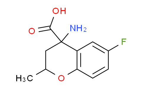 CAS No. 103197-11-1, 4-Amino-6-fluoro-2-methylchroman-4-carboxylic acid