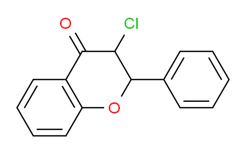 CAS No. 70460-47-8, 3-Chloro-2-phenylchroman-4-one