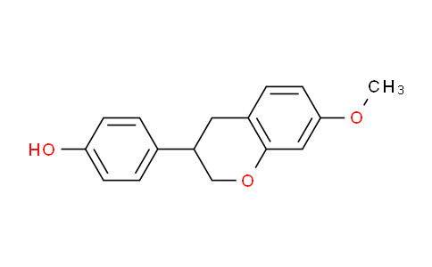 CAS No. 89019-86-3, 4-(7-Methoxychroman-3-yl)phenol