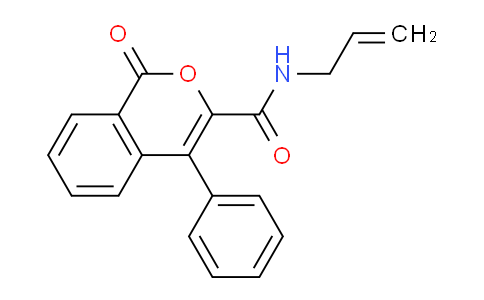 CAS No. 41571-18-0, N-Allyl-1-oxo-4-phenyl-1H-isochromene-3-carboxamide